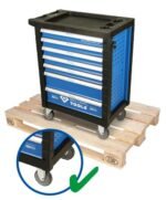 Chariot d'atelier Brilliant Tools avec 7 tiroirs et 473 outils, BT153473 – Image 12